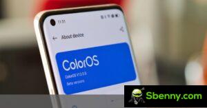 Oppo 公布了 13 年第一季度的 ColorOS 1 更新路线图