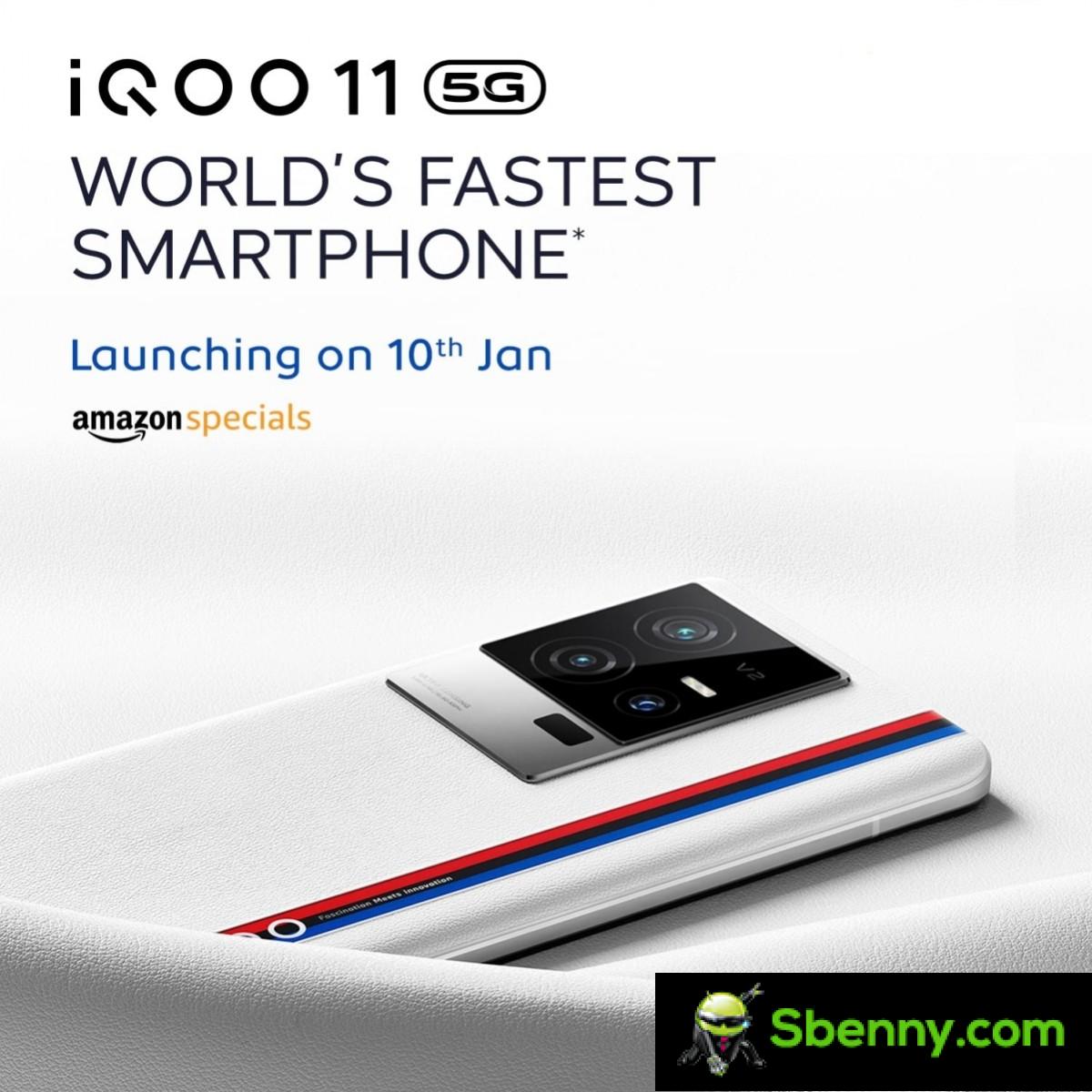 iQOO 11 aankomst in India bevestigd voor 10 januari