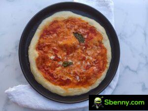 Pizza de microondas, rápida e saborosa