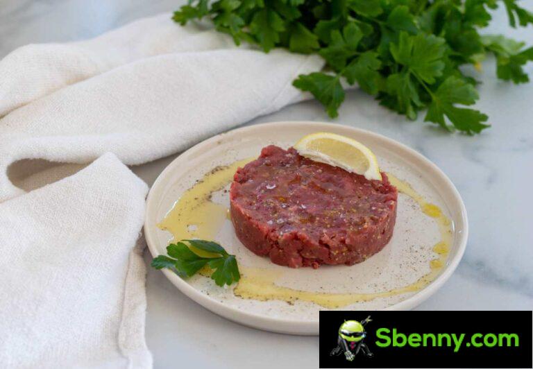 Meat tartare, recipe and useful tips