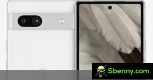 Google Pixel 7a perde in video hands-on sfocati, frequenza di aggiornamento di 90Hz confermata