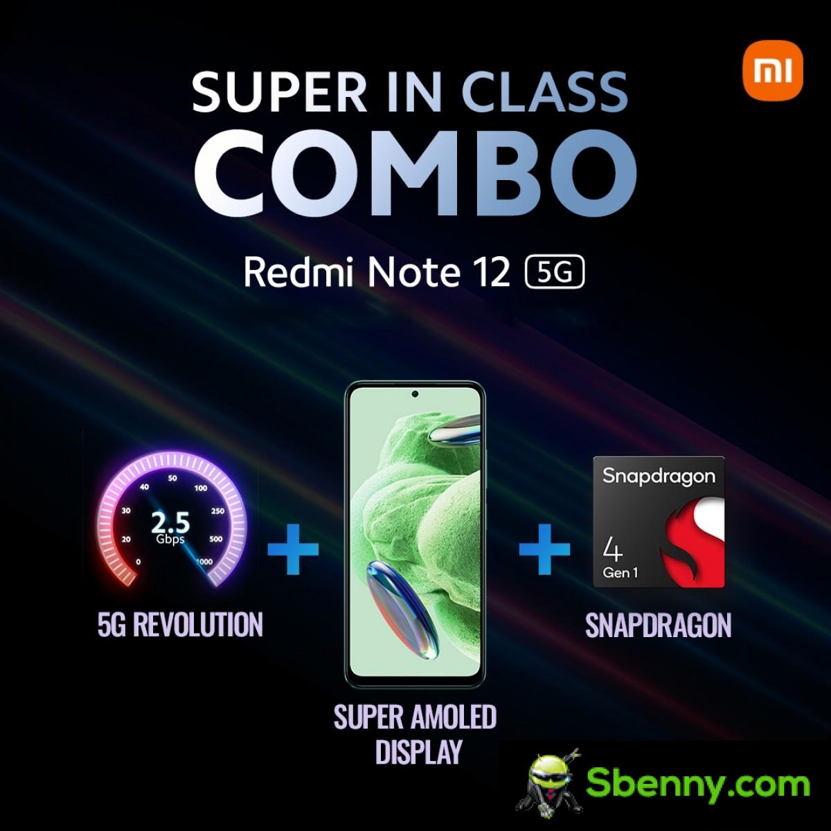 Xiaomi presenta la serie Redmi Note 12 al escenario mundial