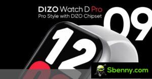 DIZO Watch D Pro will be launched on January 9 with customized D1 chipset