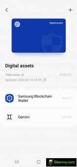 Aplicativo Samsung Wallet