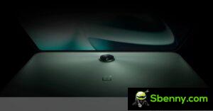 Mangkene tampilan resmi pisanan ing OnePlus Pad ing Halo Green