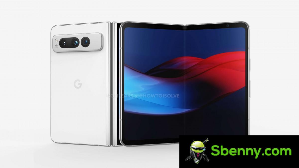 Speculative rendering of the Google Pixel Fold