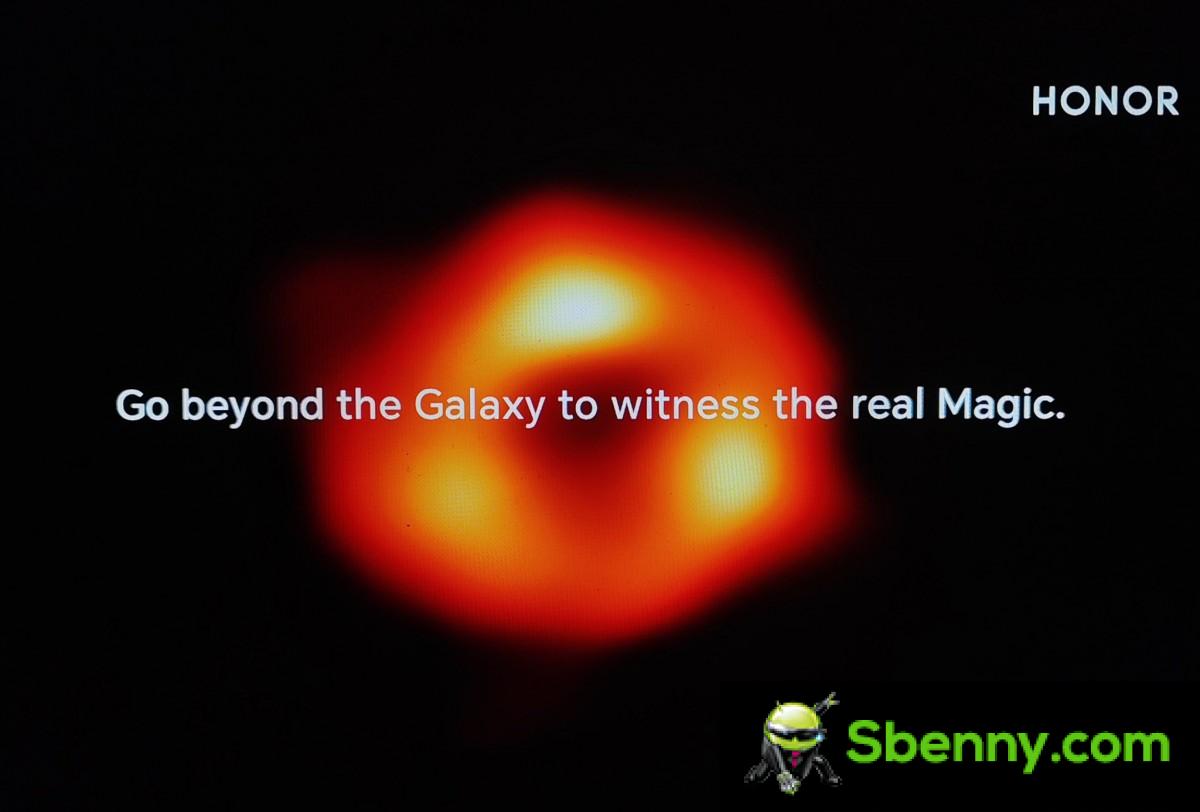 O teaser vazado do Honor Magic sugere que ele rivaliza com a série Galaxy no MWC