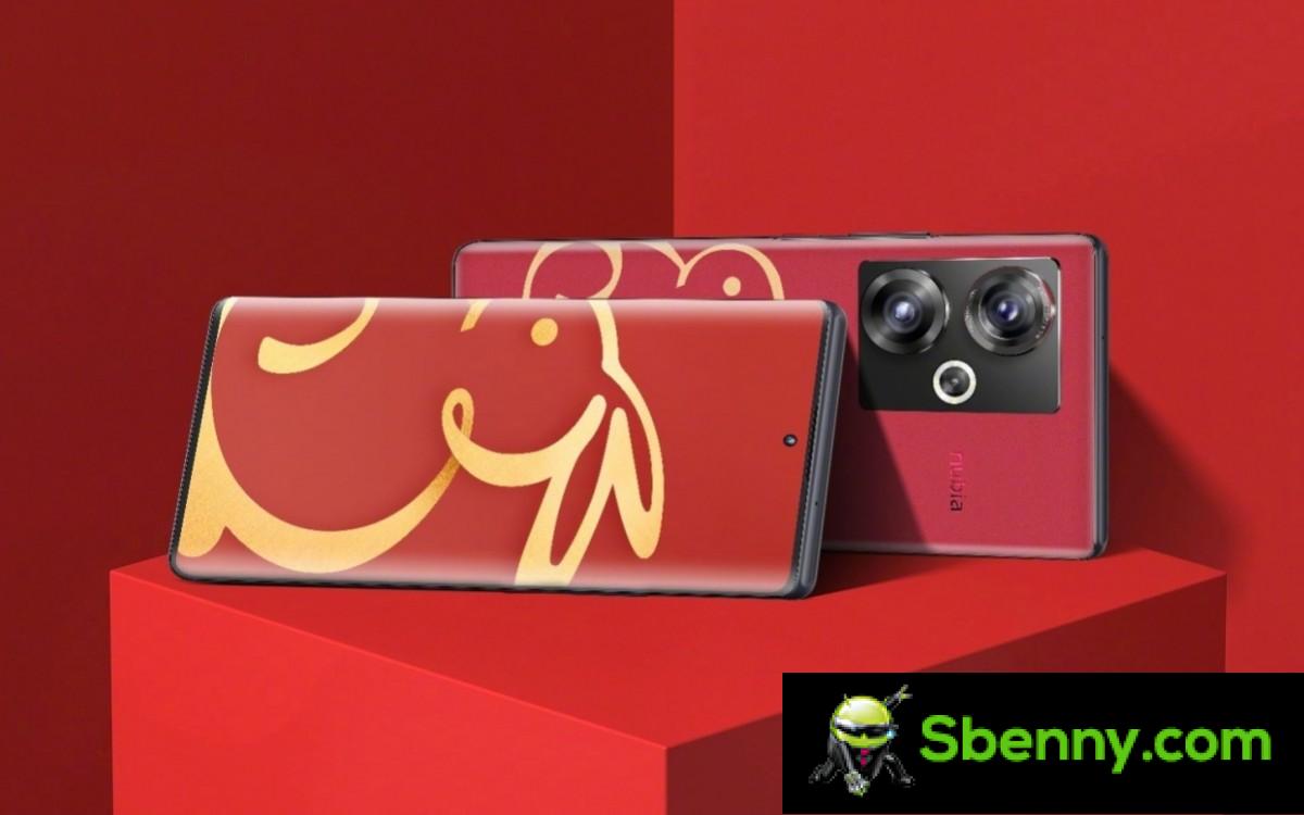nubia paints Z50 red to celebrate the Year of the Rabbit