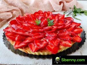 奶油草莓挞，清新精致的春季甜品