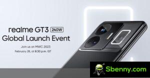 Realme GT3 240W-Design vor MWC-Debüt enthüllt, zielt darauf ab, GT Neo 5 umzubenennen