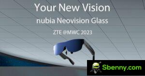 The nubia Neovision AR smart glasses are coming to MWC 2023