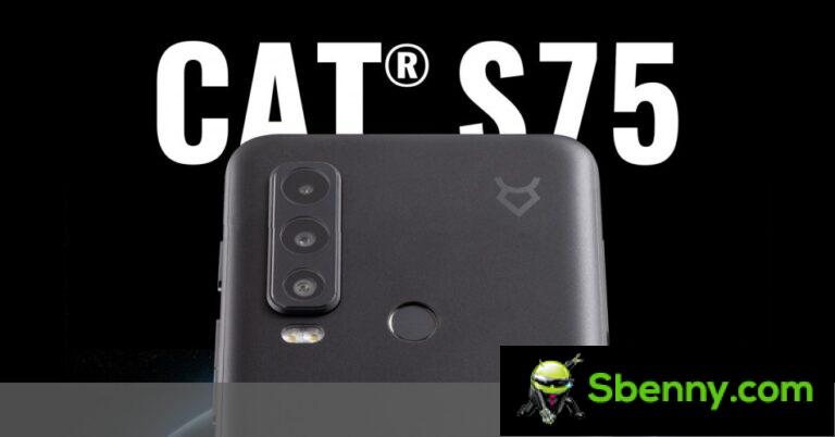 The new Cat S75 is a rugged phone with integrated two-way satellite messaging