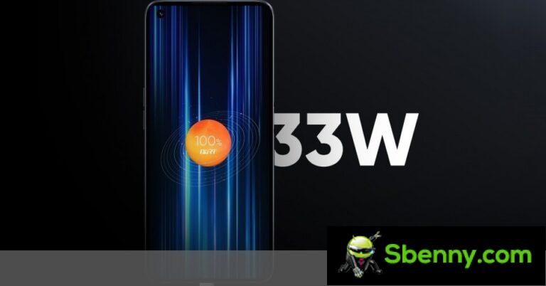 Most Realme phones this year will support 33W or faster charging