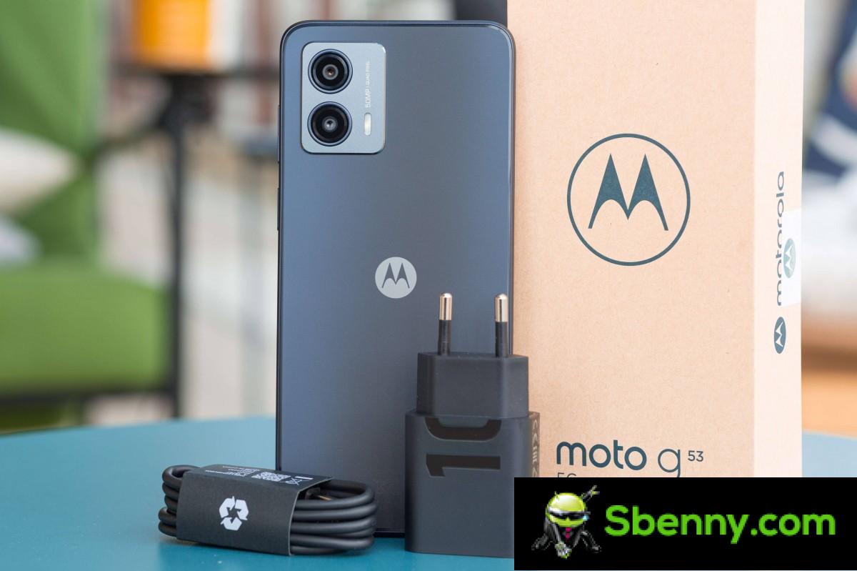 Motorola Moto G53 in review