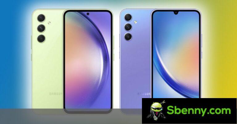 More Samsung Galaxy A54 and Galaxy A34 specs leaked along with colorful renders