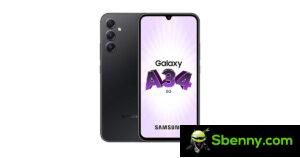 בדיקת סוללה של Samsung Galaxy A34 5G