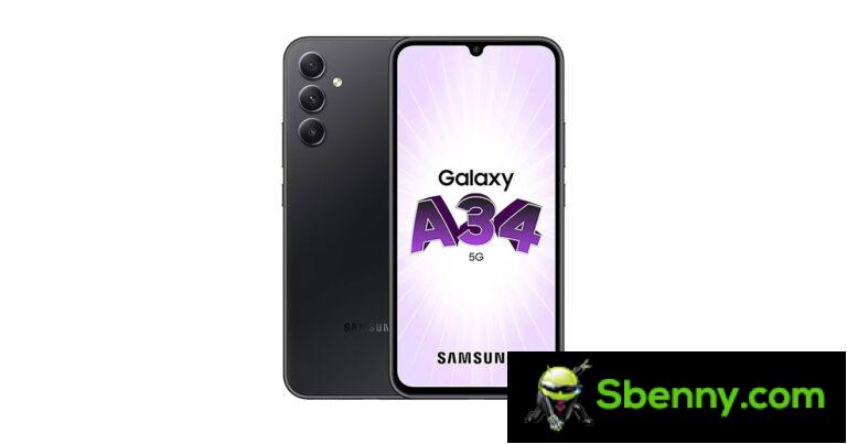 Samsung Galaxy A34 5G Battery test