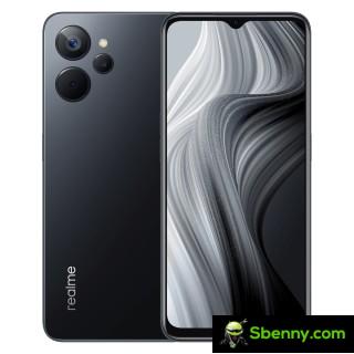 Realme 10T in Electric Black and Dash Blue