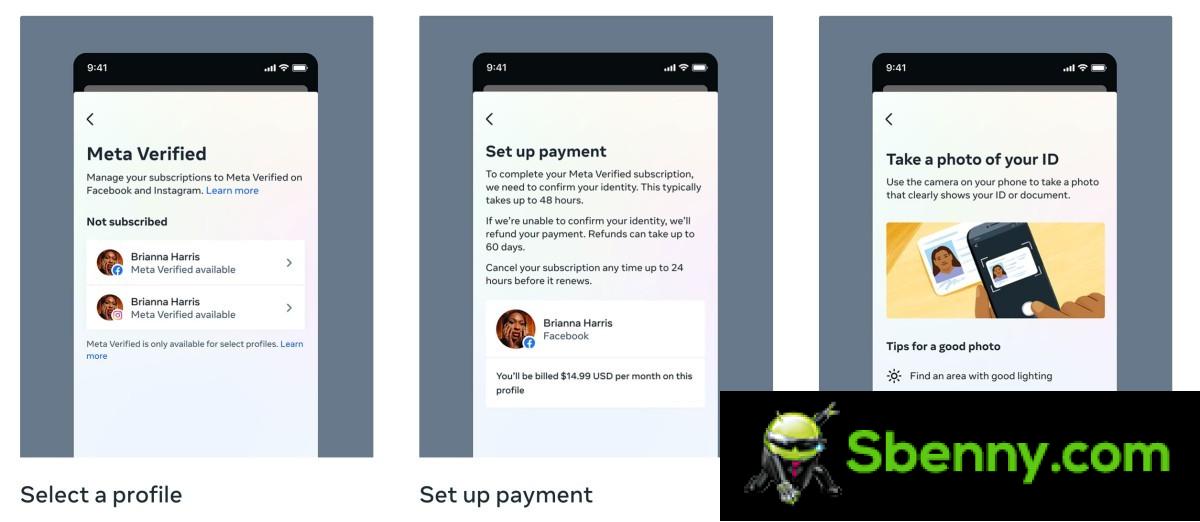 Il servizio di verifica a pagamento di Meta è ora attivo per gli utenti di Facebook e Instagram negli Stati Uniti