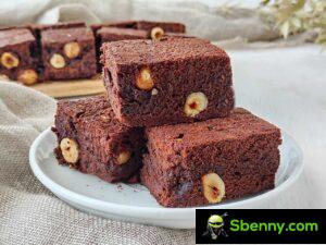 Brownies, recipe for American chocolate desserts