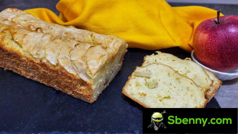 Apple loaf without butter