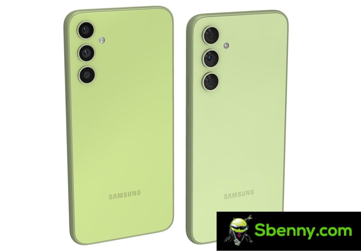 Samsung Galaxy A34 versus Samsung Galaxy A54