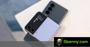 Surface of Samsung Galaxy Z Flip5 and Z Fold5 camera specs