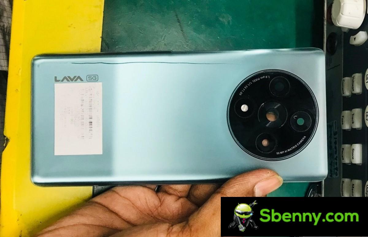 Lava Agni 2 5G with MediaTek Dimensity 7050 leaks in hands-on image, specifications disclosed