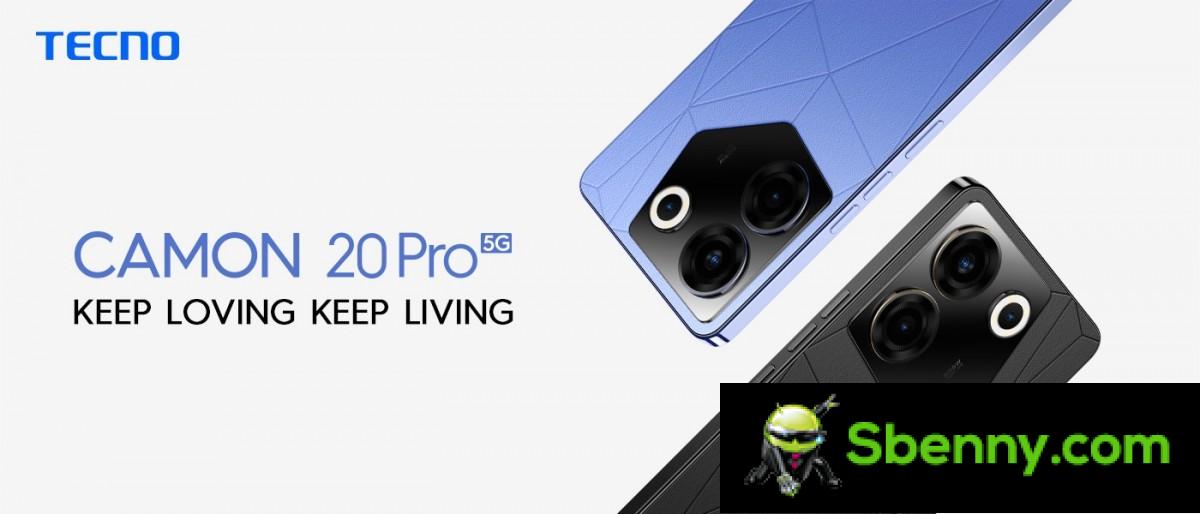 Tecno Camon 20 and Camon 20 Pro 5G launched in India