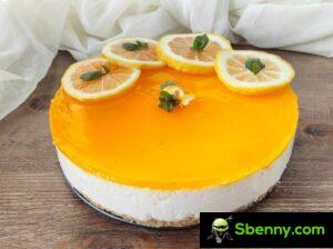 No-bake lemon cheesecake, easy and fresh