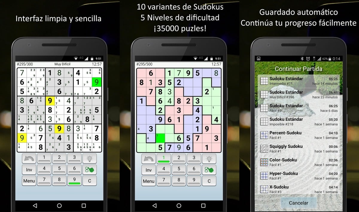 Sudoku w języku hiszpańskim