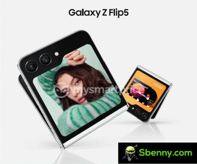 Promotional image of the Samsung Galaxy Z Flip5