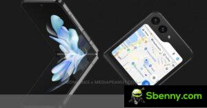 Is-Samsung Galaxy Z Flip5 se jkun jista’ jħaddem Google Maps fuq il-wiri tal-qoxra tiegħu