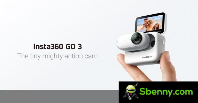 Bejelentették az Insta360 GO 3-at: egy apró akciókamera felhajtható képernyővel