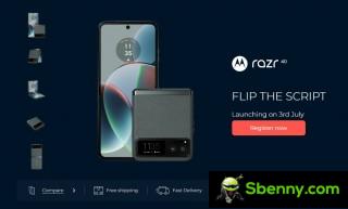 La serie Motorola Razr 40 llegará a India el 3 de julio