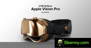 Apple Vision Pro Caviar Edition is decorated with 18K gold, costs $40,000