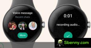 WhatsApp è ora ufficialmente disponibile per gli smartwatch Wear OS