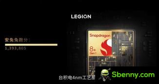 The new Lenovo Legion Y700 (2023) tablet is powered by the Snapdragon 8+ Gen 1