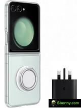 Clear gadget case for Galaxy Z Flip5