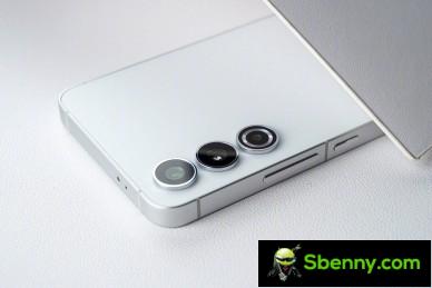 Rendering of the Galaxy S24 mockup