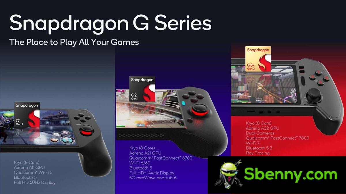 Qualcomm announces Snapdragon G-series platform for handheld game consoles 