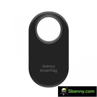 Samsung SmartTag 2 in black and white