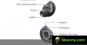 Leak of details on the Samsung Galaxy Buds FE, images below