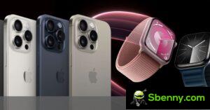 ملخص إعلانات Apple iPhone 15 وWatch Series 9 وWatch Ultra 2