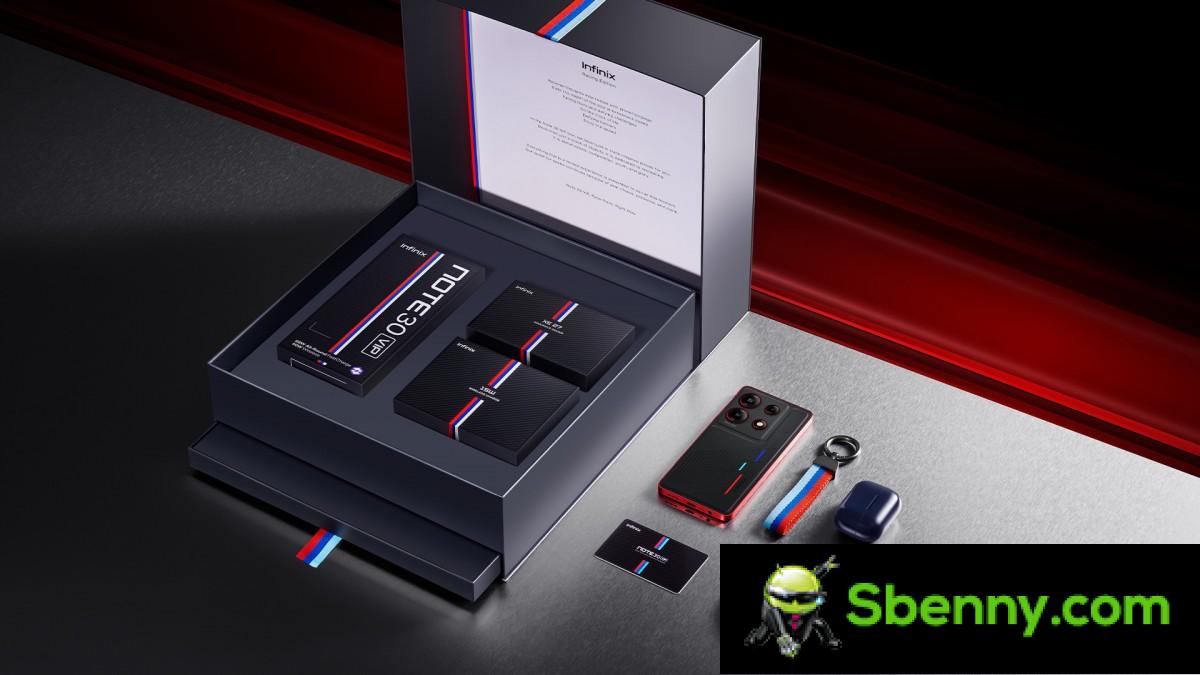 Infinix kondigt Note 30 VIP Racing Edition aan, ontworpen in samenwerking met BMW's Designworks
