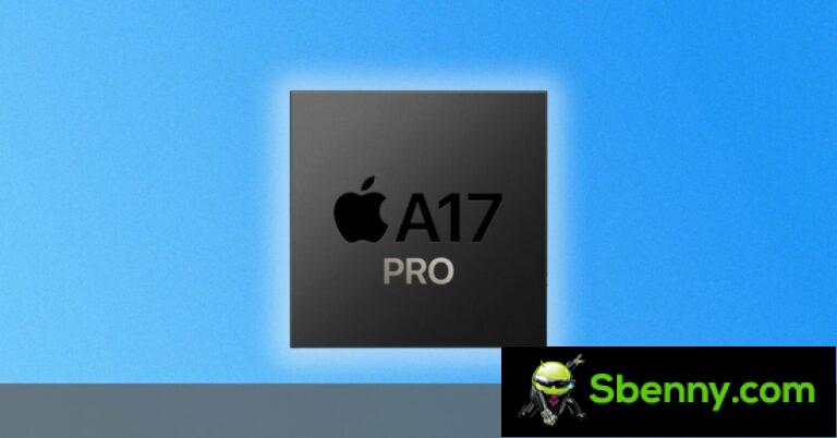 The Apple A17 Pro chipset appears on Geekbench, performance cores clocked at 3.78 GHz