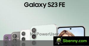 Opciones de color del Samsung Galaxy S23 FE reveladas en una imagen oficial filtrada