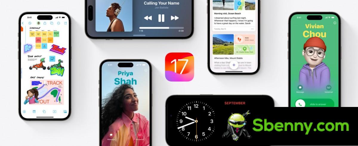 Apple will release iOS 17 on Monday, September 18