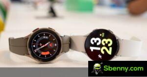 La serie Samsung Galaxy Watch5 riceve l'aggiornamento One UI 5 Watch in Europa