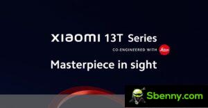Assista à apresentação da série Xiaomi 13T ao vivo aqui